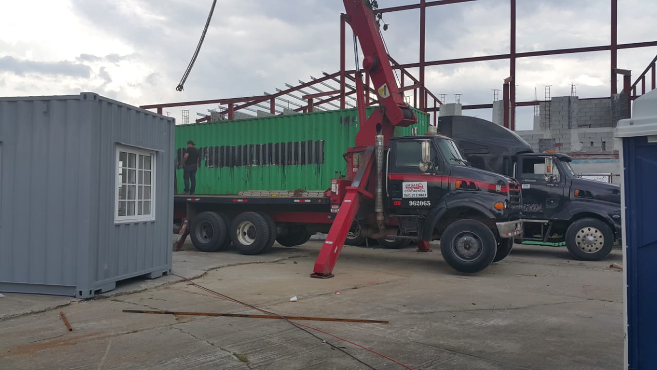 Container loading operation